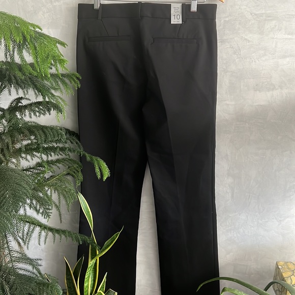 NWT Women Joe Fresh Black Dress Pant Flare leg Size 10 - Picture 6 of 6